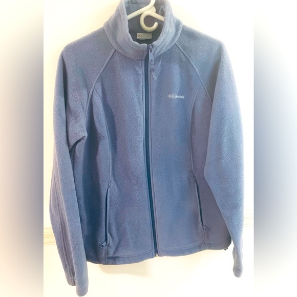 Columbia Women's Benton Springs Full Zip Fleece
Jacket  L- Violet - Picture 1 of 11